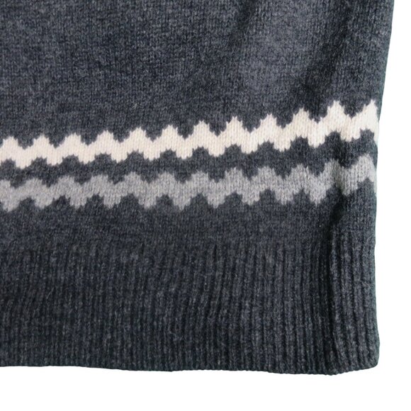 Dockers Mens 100% Wool Fair Isle Crewneck Sweater XL - Picture 5 of 11